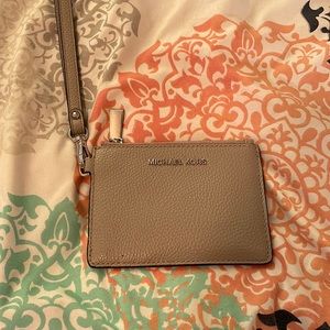 Gray Michael Kors Wristlet Wallet